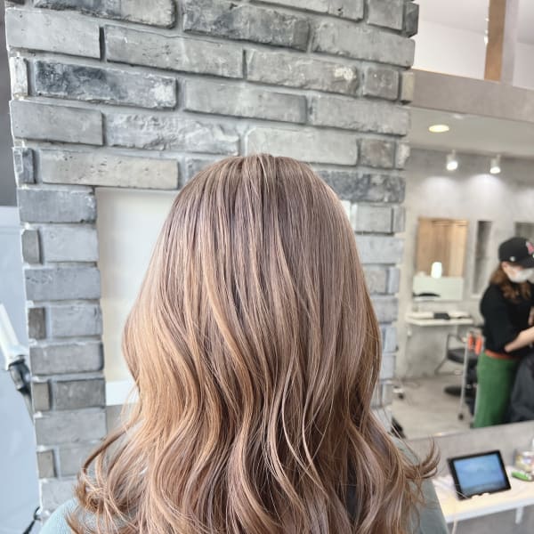 《華やかさUP☆》透明感【イルミナカラー】キレイに可愛く★オシャレにカラーチェンジ！！|_WHITE 天神店