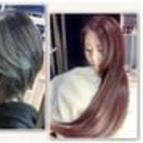 《華やかさUP》透明感【ブリーチカラー】豊富なデザインカラーの中から”似合わせ技術”であなた色に♪♪|B，FlAVOR