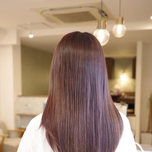 《縮毛矯正》《ストレート》が得意なサロンです。|grace by PORTE　神戸岡本