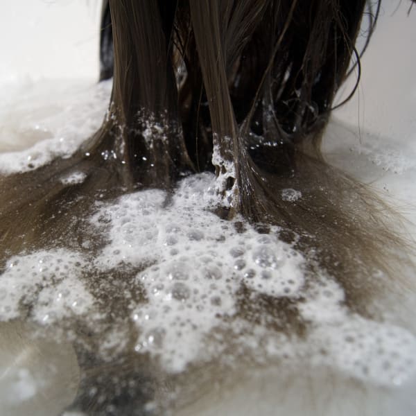 全シャンプー台にはあらゆる汚れを取り除くマイクロバブルシャワー☆マーブを設置|pesca 仙台駅前店