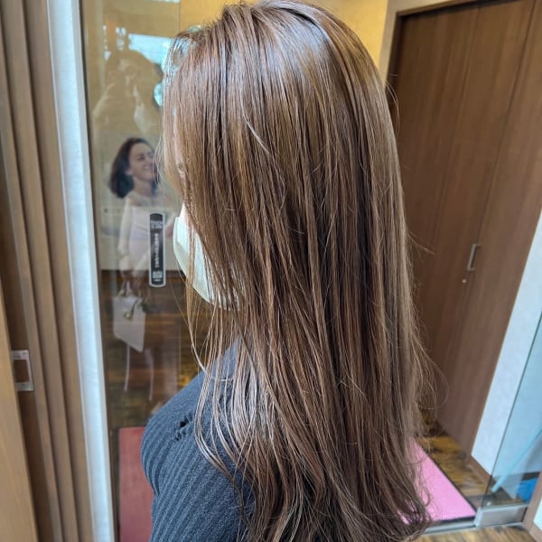 オススメ☆【透明感カラー】賢くキレイに◎ダメージレスでいつでもオシャレなカラーが楽しめる♪♪|BEYOND L’INK