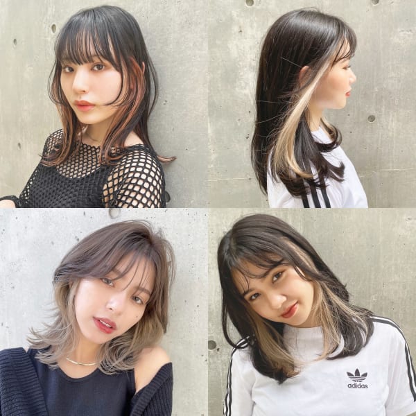 さり気なく見えるインナーカラー・イヤリングカラーが人気☆|NYNY 梅田茶屋町店