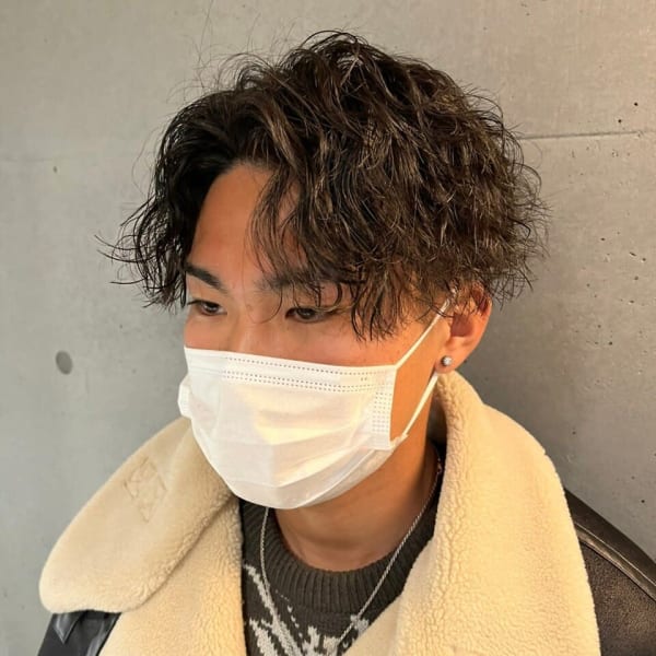 《オススメ☆》パーマでイメージを変化へ★★周りと差がつくツイストパーマもお任せを♪|men's salon dot. lien