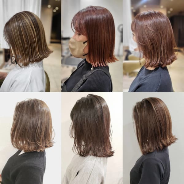 艶髪【髪質改善ヤクジョカラー】賢くキレイに◎ダメージレスでいつでもオシャレなカラーが楽しめる♪|soin de brace Fran 東花園店