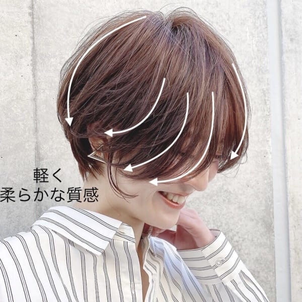 ★多毛★毛量を見極めて軽くやわらかい印象に♪|&STORIES