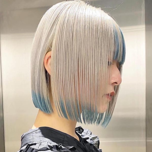 多様なカラースタイルが可能！ダメージを気にせずオシャレヘアを楽しむ☆デザインカラーで個性を引き出す★|Null 表参道本店 デザインカラー/ダブルカラー