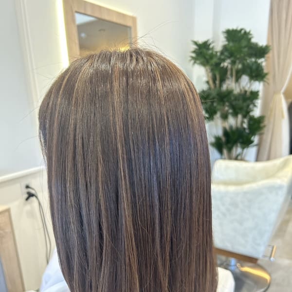 《ハイクオリティ》素敵な大人女性に☆彡ダメージレスでいつでもオシャレなカラーが楽しめる♪♪|'amo