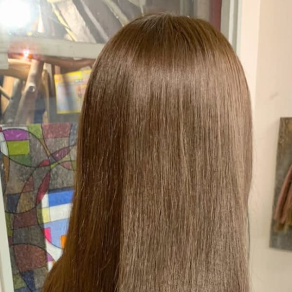 水素トリートメントと植物性オーガニックカラー(リタッチ)でツヤサラになりましょう|hair make Deco．Tokyo 大島店