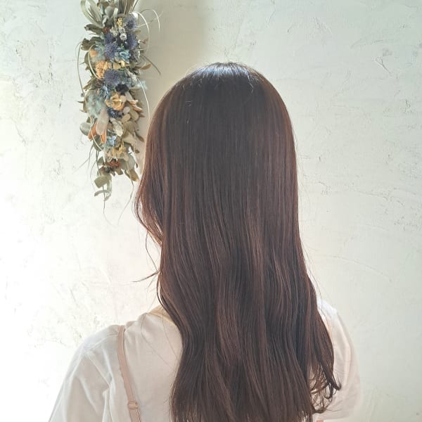 オススメ【潤い艶カラー】大人女性から絶大な支持☆艶感のある色味・透明感で思わず自慢したくなるヘアに☆|Hair Salon PILINA