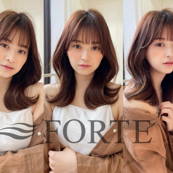 草薙店　韓国風おしゃれミディ☆髪質改善|FORTE 草薙店