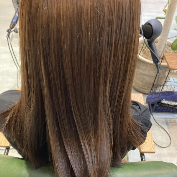 《ダメージレス》なりたいカラーに合わせてご提案！ツヤのある髪へ★ケアカラーでダメージレス！|Hale hair home