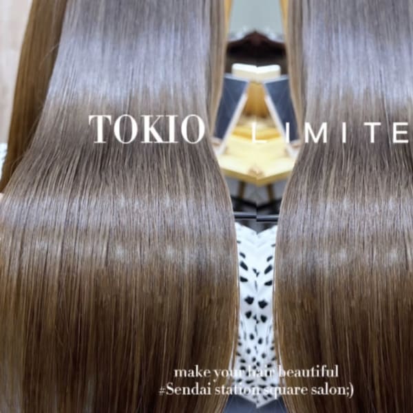 【TOKIO LIMITED】全国3000店舗のみの取り扱い☆仙台駅前で叶う*本物の髪質改善*|Peg hair camp【個室型プライベートサロン】