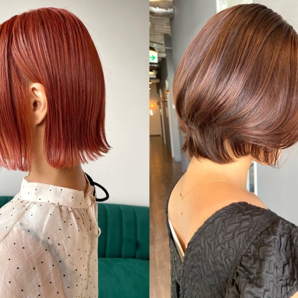 《kitin吉祥寺》艶やかに【血色がよく見える】暖色カラー。【ケアブリーチ】でダメージレスに手に入る|kitin 吉祥寺