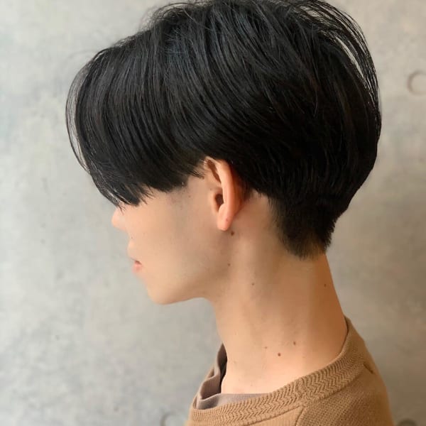 ビジネスからカジュアルまで。再現性の高いメンズカットが人気。|髪質改善Aujua認定サロン gimmick 自由が丘