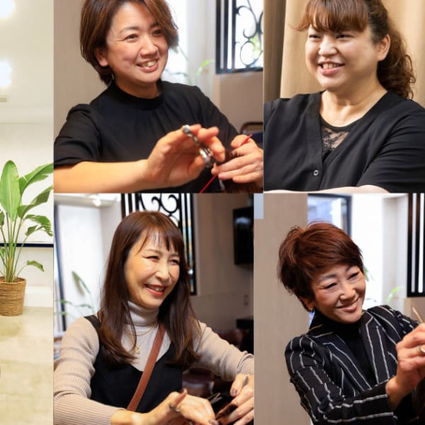 【15年以上の経験を持つ女性美容師】が多く在籍/女性同士だからこそ髪のお悩みを相談しやすい◎|OHI 赤羽店