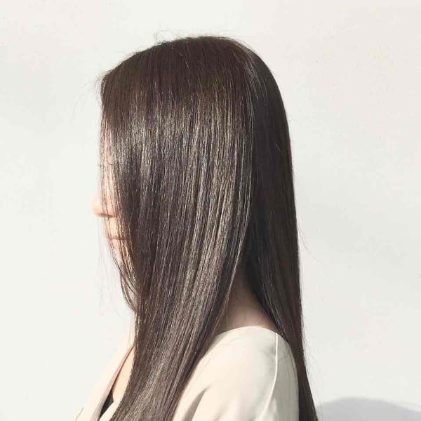 【ナチュラル縮毛矯正】自然なストレートで日頃のお悩み解消☆まとまりあるヘアスタイルへ☆|GiseL 六本松