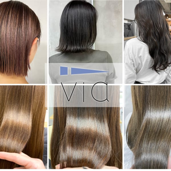 うるツヤになれる厳選トリートメントが自慢☆|via