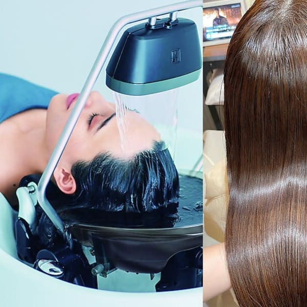 《美髪×癒し》頭浸浴で「ととのう」を体験&美髪ケアを同時に♪ 手触りが良くなりAujuaのもちも更に|LaBless ザ北浜PLAZA《髪質改善/ヘッドスパ/オージュア/メンズ歓迎》