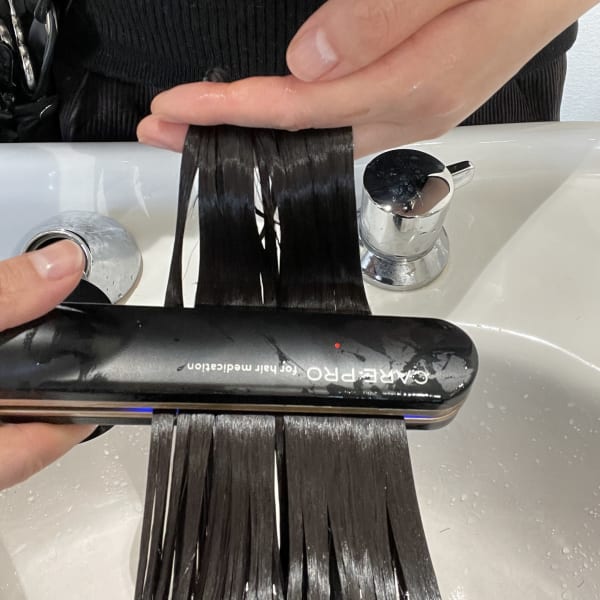 超音波アイロン【CARE PRO】導入店|noka hair&eartherapy