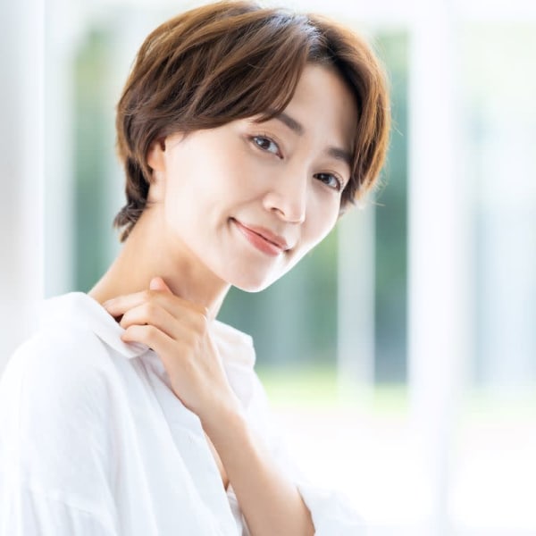 白髪が伸びてきても目立たない大人ヘアカラー！明るめの立体的があるカラーリングが楽しめると大人気！|KISEI イオン仙台中山店