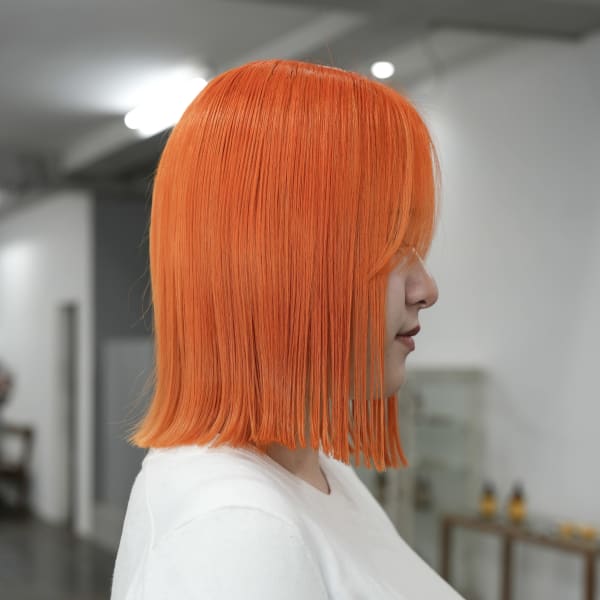 【ファッションとリンクさせたカラー提案。質の高いブリーチ技術で透明感のあるデザインをダメージレスに】|MAAAAAC