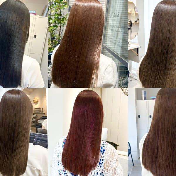 髪質改善カラー【ツヤ復活・透明感を一緒に】× 【白髪染めは取り扱っておりません】本物の脱白髪染め。|alana 平尾 半個室サロン
