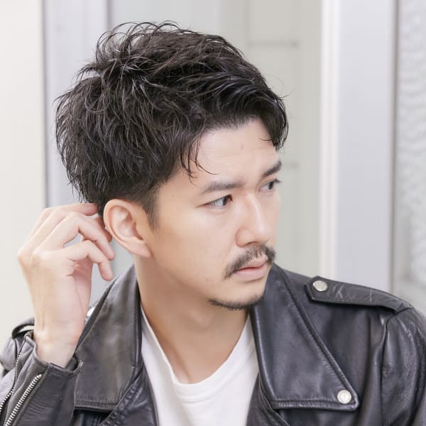 銀座メンズ人気｜大人ビジネスショート　なりたい髪型をあなたにフィットしたものに☆|ANFINI 銀座（アンフィニー）
