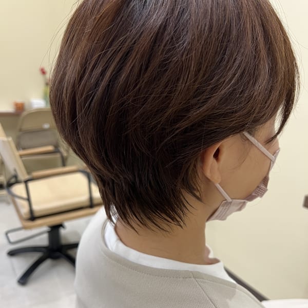 【好評◎】ショートヘアのカットが得意なサロン|alpha garden
