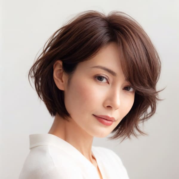 動きのあるパーマスタイル ニュアンスが欲しい方にオススメです|IGREK PARIS 練馬店