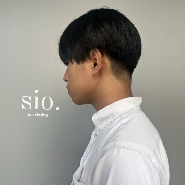 メンズのストレートは自然さがかっこよさの秘訣です！！|Sio. hair