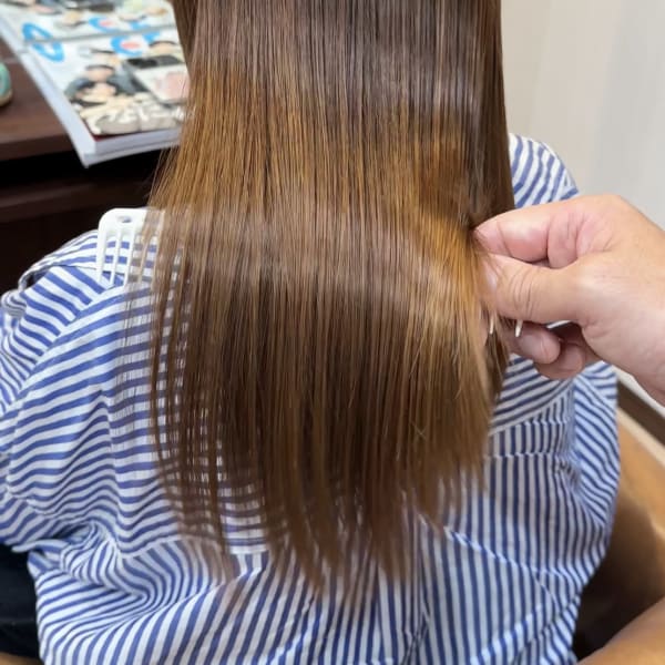 FUKUOKA/特許取得/Sequence fix straight/髪質改善しながらストレート|SALA KYOGOKU TOKYO