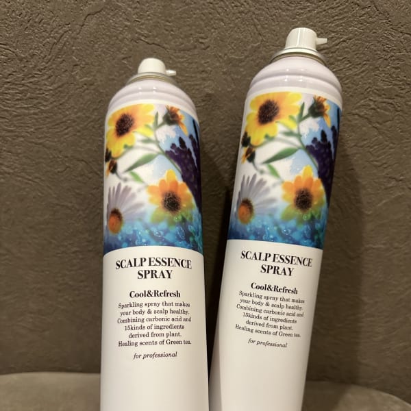 パチパチ弾けるスパークリングスプレー♪|ドライヘッドスパ専門店 ヘッドスパNONREM【ノンレム】