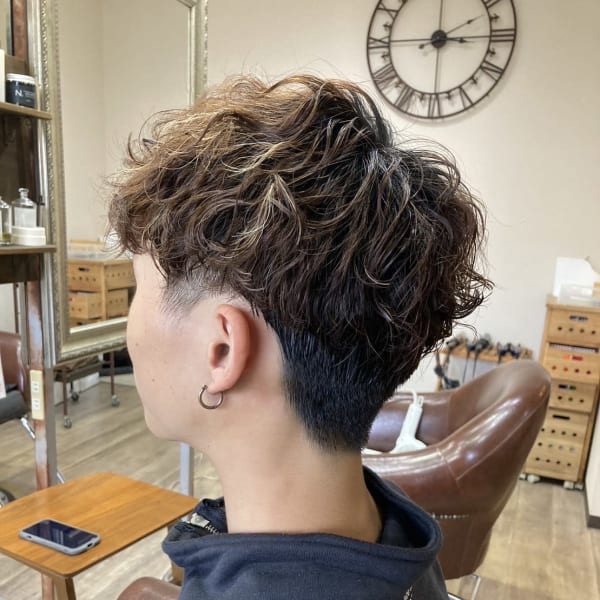 メンズパーマが得意なサロン|jolie amie