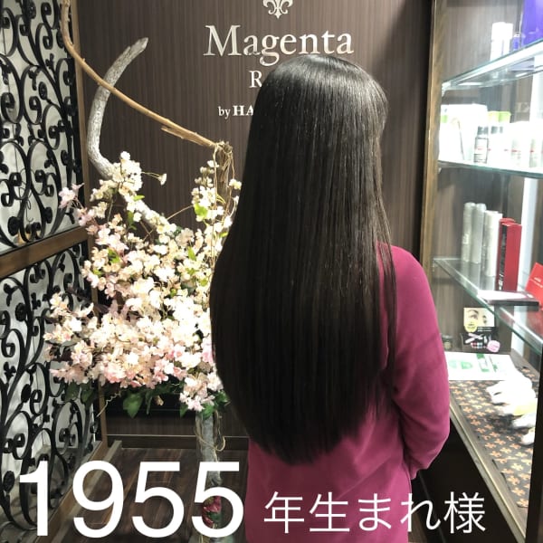本当にその年齢!?【エイジレスな美髪の作り方教えます！】まだまだ間に合う、正しいヘアケア。|Magenta Room by HANAMIZUKI