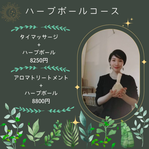 オーガニックハーブたっぷり◆タイ産ハーブボール|Naturalcare Salon De しるく