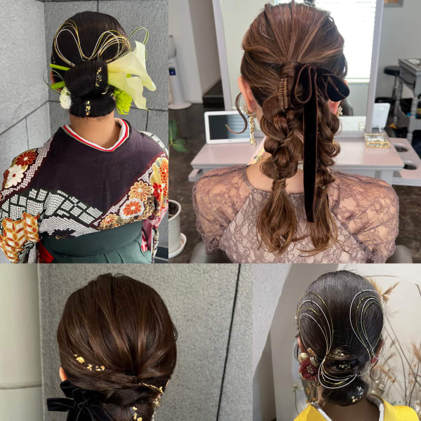 ☆ヘアセット・メイク・着付け、Marieにおまかせください☆|Marie Precious Salon