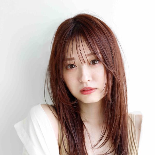 《指通りなめらか◎》【カット＋ケラスターゼ縮毛矯正】髪をケアして、さらさらストレートになりたい方に☆|flammeum 高崎