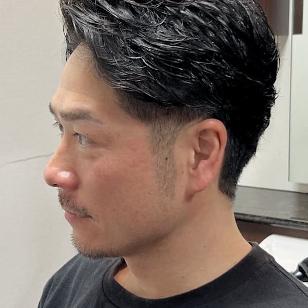 【メンズパーマ】《メンズに特化した豊富なパーマ技術の中からお客様だけのスタイルを創りだします》|K-STYLE HAIR STUDIO麻布十番店