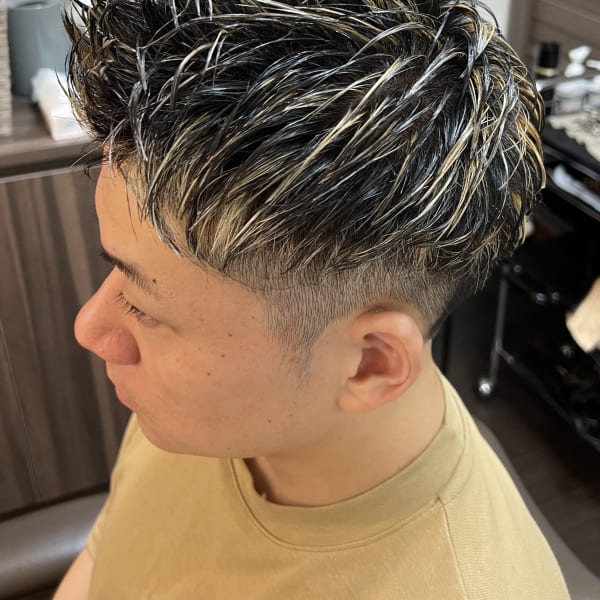 《メンズカラーにも特化！》【ブリーチ・ハイライト・白髪染め・ファッションカラー・オーガニックカラー】|K-STYLE HAIR STUDIO麻布十番店