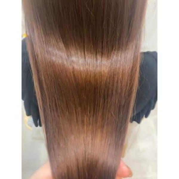 ストレートパーマが得意な美容院!#縮毛矯正#ストレート#ストレートパーマ#酸性ストレート|Shell Bear 銀座四丁目 髪質改善・トリートメント・ヘッドスパ 【シェルベアー】