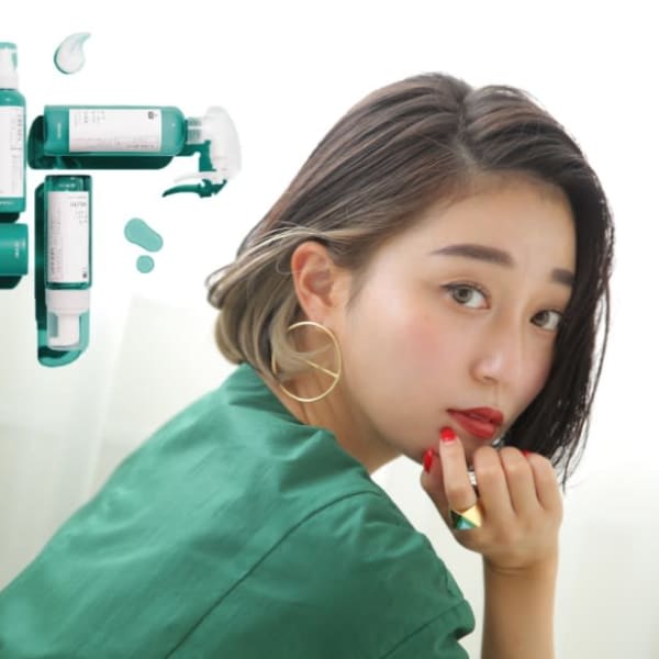 耳かけ上品クラシカルＢＯＢ×インナーハイライトでオシャレ上級者♪|Chocolat UMEDA