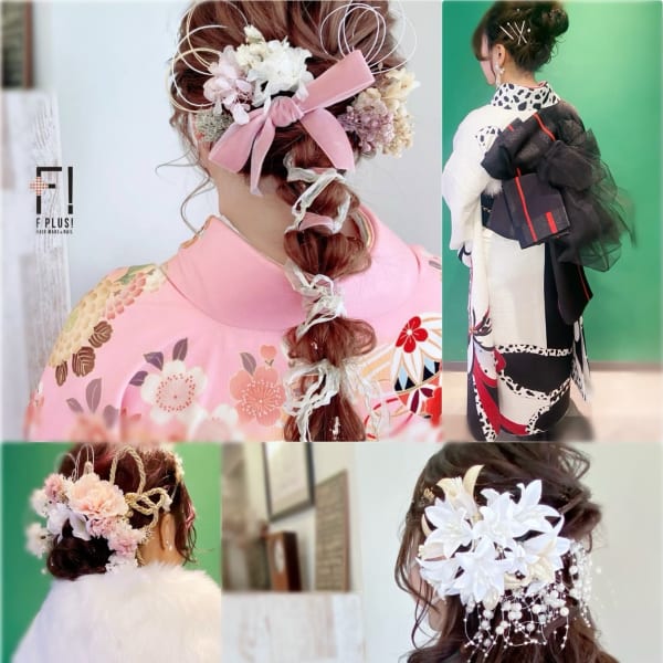 。*.＊晴れの日を最高の1日に＊・*。|hairmake&nail F PLUS！