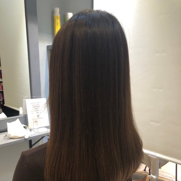 根元のリタッチカラーが得意♪#艶髪#ヴィラロドラ#オーガニックカラー#リタッチカラー |Shell Bear 銀座店 髪質改善・トリートメント・ヘッドスパ 【シェルベアー】