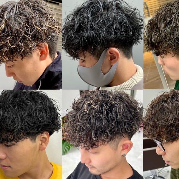 メンズパーマデビュー応援!(ツイストスパイラル、スパイラルパーマ、波巻きパーマ、ツイストパーマ)|Genie -men's cut & men's perm- 本厚木