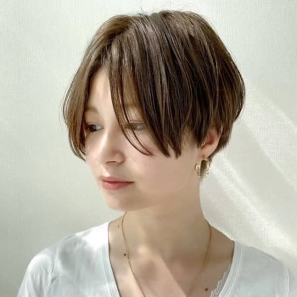 毛流れ/クセ/顔周りのバランスを見極めてご提案♪再現性にこだわったショートスタイルが人気♪|HAIR MAKE MICHI 富田店