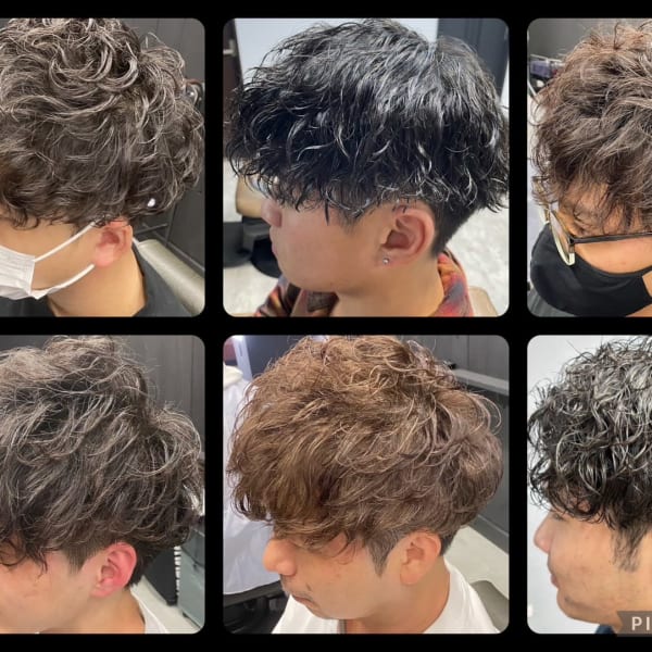 大人っぽさを重視したパーマスタイルに定評あり◎|メンズサロンRudus 新保店