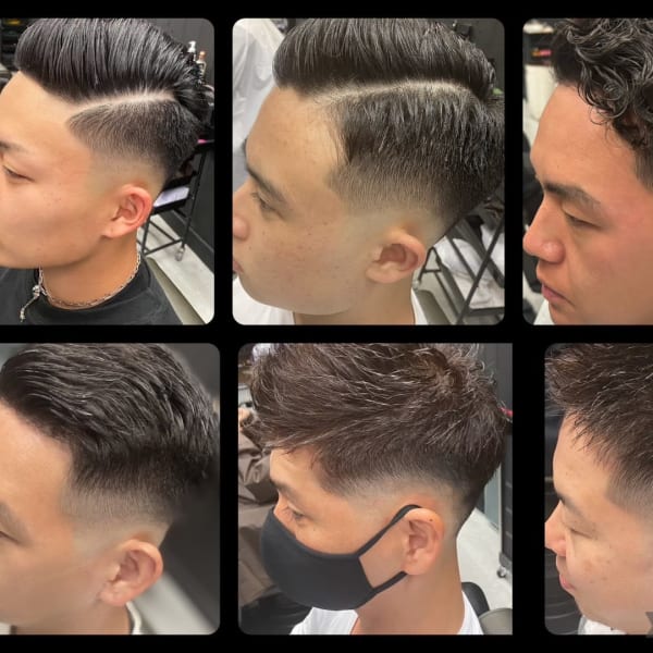 流行りのフェードカットが出来る美容室◎|メンズサロンRudus 新保店