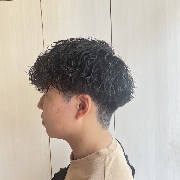 メンズニュアンスパーマからツイスパまでお任せ！|HALO