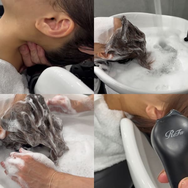 短時間でも疲れやこりも解消!!PCなどで目も疲れている方に対してもお勧めできるヘッドスパが自慢☆彡|Endearing 銀座