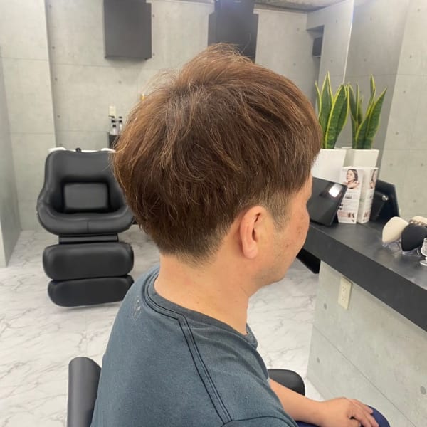 白髪が最近ちらほら^^;目立たなく自然な仕上がりもできるグレイカラー・白髪カバーが得意◎|Endearing 銀座